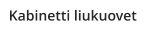 Kabinetti liukuovet